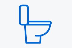 Western Toilet (Floor-Mounted)